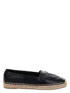 Saint Laurent Monogram Espadrilles In Lambskin