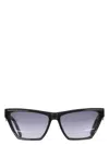 Shop Saint Laurent Women's Eyeglass Sl M103 Sunglasses In Black