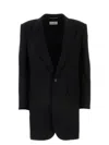 Saint Laurent Black Single Breasted Blazer