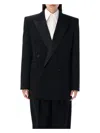 Saint Laurent Wool Grain De Poudre Jacket