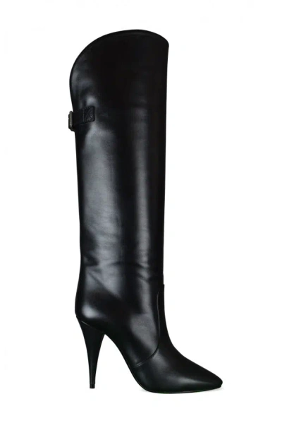 Saint Laurent Women Harper Boots In Black