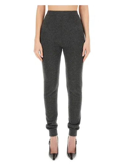 SAINT LAURENT WOMEN'S HIGH WAIST LEGGINGS