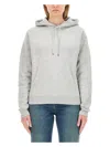 Saint Laurent Cotton Sweatshirt With Embroidered Logo In Grey