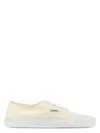 Saint Laurent Women's Ivory Canvas Wes Sneakers