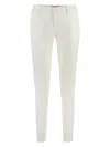 Saint Laurent Ivory Wool Pant