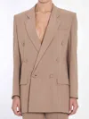 Saint Laurent Jacket In Brown