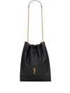 Saint Laurent Women Jamie 4.3 Leather Drawstring Bucket Bag In Multicolor