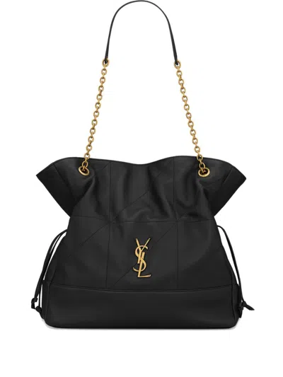 Saint Laurent Women Jamie 4.3 Medium Leather Shoulder Bag In Black