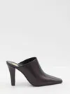 Saint Laurent Jill Mule Pumps In Black