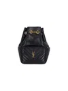 Saint Laurent Joe Mini Ysl Bucket Bag With Adjustable Strap In Smooth Leather