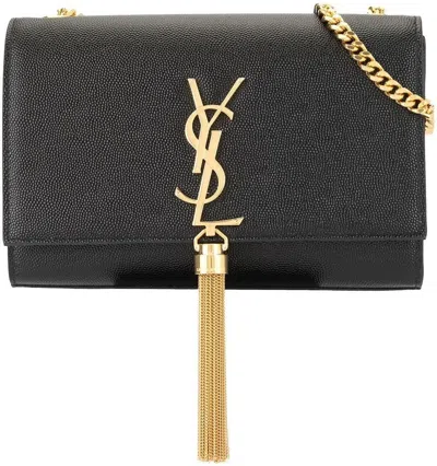 SAINT LAURENT WOMEN'S KATE LEATHER SHOULDER BAG
