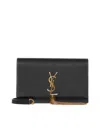 Saint Laurent Kate Leather Wallet On Chain Bag