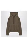 Saint Laurent Logo Embroidered Hooded Sweatshirt