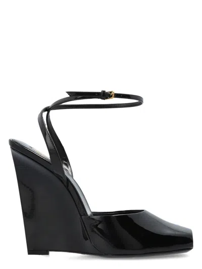 SAINT LAURENT WOMEN'S LA SCANDALE WEDGE