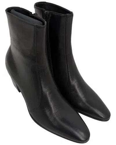 Saint Laurent Women's Lambskin Leather Vassili Ankle Boot (authentic Pre-  Loved) In Multi