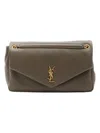 Saint Laurent Women's Large Calypso Bag In Lghmusk