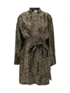 Saint Laurent Dresses In Gray