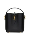 Saint Laurent Women's Le 37 Mini Bag In Shiny Leather In Black