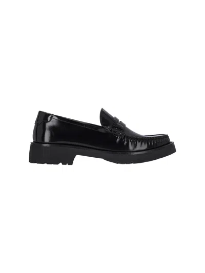 Saint Laurent 'le Loafer' Loafers In Black