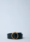 Saint Laurent Women Leather Belt