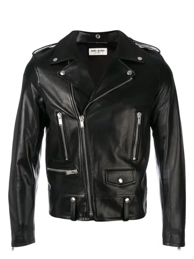 SAINT LAURENT WOMEN'S LEATHER JACKET