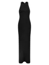 Saint Laurent Women Crepe Satin Dress