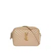 Saint Laurent M Mono Bags In Nude & Neutrals