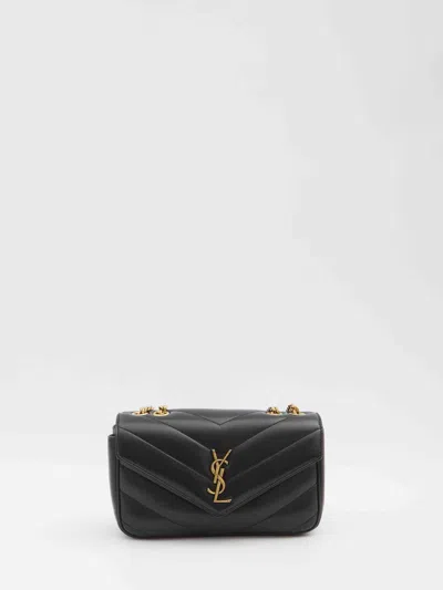 Saint Laurent Women Lou Lou Small Bag In Black