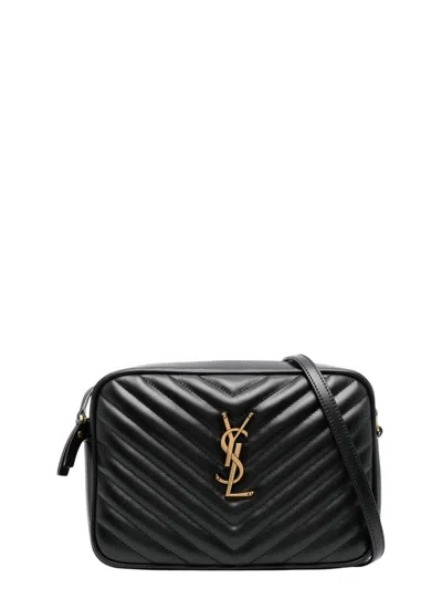 Saint Laurent Women's Lou Quilted Crossbody Bag