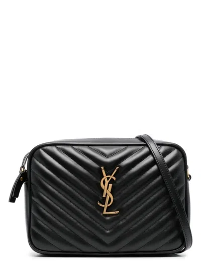SAINT LAURENT WOMEN'S LOU QUILTED LEATHER CAMERA BAG