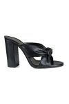 Saint Laurent Loulou Mules In Black