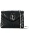 Saint Laurent Women Loulou Small Leahter Shoulder Bag In Multicolor