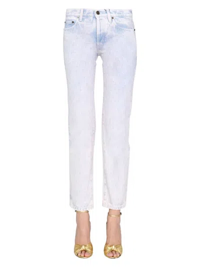 SAINT LAURENT WOMEN'S LOW WAIST JEANS