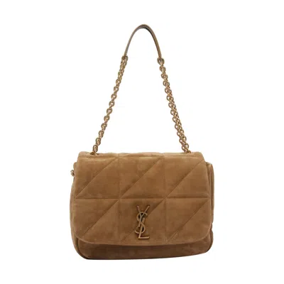 Saint Laurent Women Medium Jamie 4.3 Suede Shoulder Bag