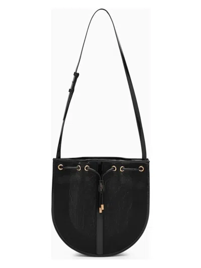 Saint Laurent Women's Mesh Shoulder Bag In Black