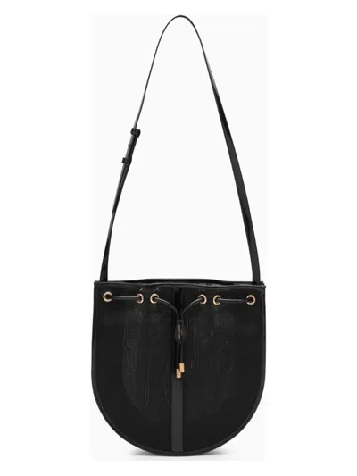 Saint Laurent Women's Mesh Shoulder Bag In Black