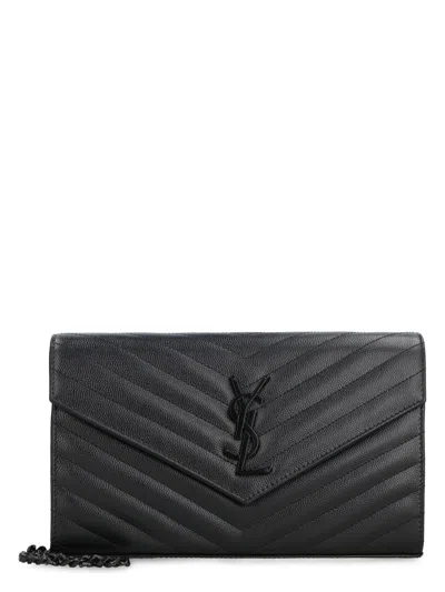 Saint Laurent Women's Mg Chainw Gdp Qlt In Nero