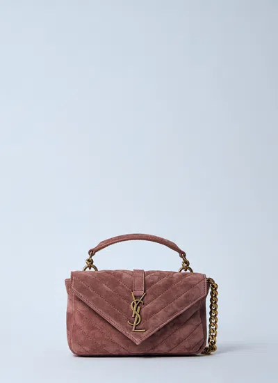 Saint Laurent Women Mini College Chain Shoulder Bag