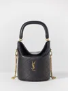 SAINT LAURENT SAINT LAURENT WOMEN MINI GABY LEATHER TOP HANDLE BAG