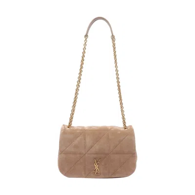 Saint Laurent Women Mini Jamie 4.3 Suede Crossbody Bag