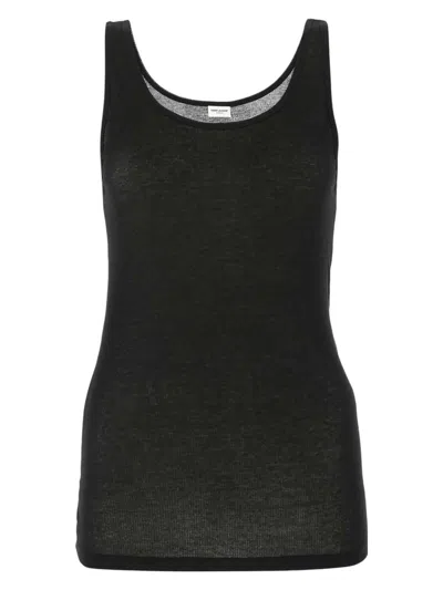 SAINT LAURENT WOMEN'S MODAL BLEND TANK TOP