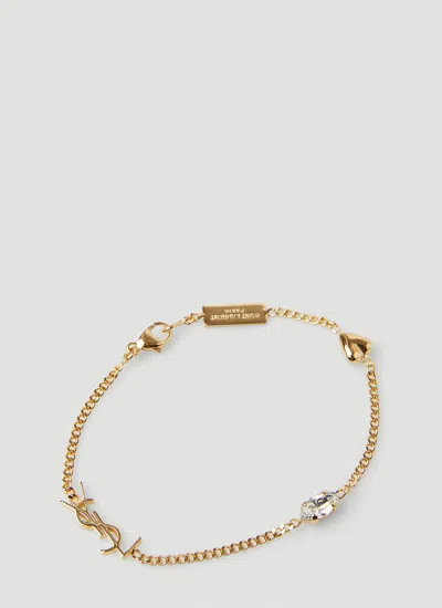 Saint Laurent Women Monogram Bracelet