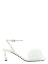 Saint Laurent Women's Mule Mae In Green