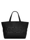 Saint Laurent Logo-debossed Leather Tote Bag