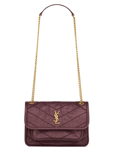 Saint Laurent Women's Niki Mini Bag In Vintage Leather