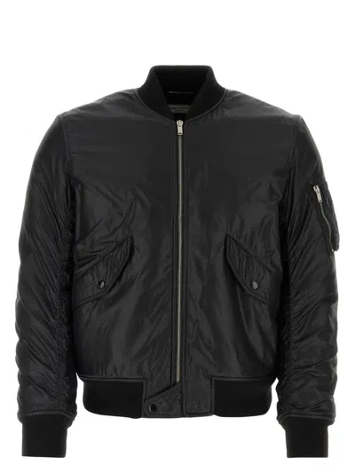 SAINT LAURENT WOMEN'S NYLON BOMBER JACKET