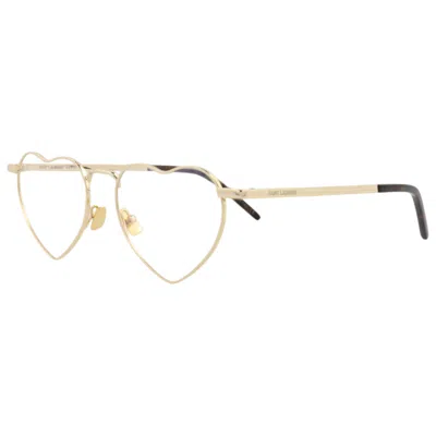 Saint Laurent Women's Opticals In Gold