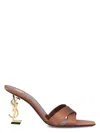 Saint Laurent With Heel In Maniocbr