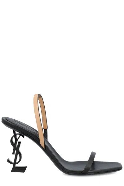 Saint Laurent Women's Opyum Sandals In Black