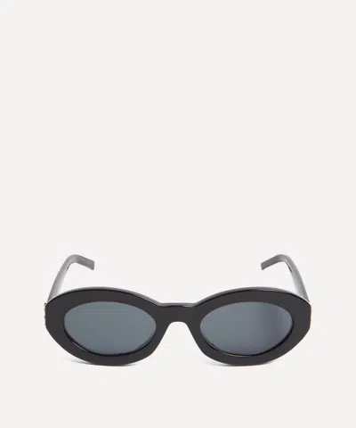 Saint Laurent Women's Oval Sunglasses